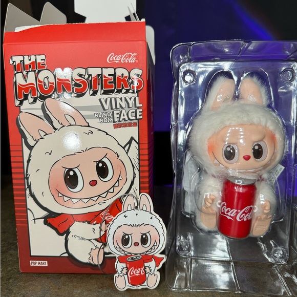 LABUBU Coca-Cola Monsters, AUTHENTIC , BRAND NEW!